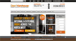 Desktop Screenshot of doorwarehousedeeside.com